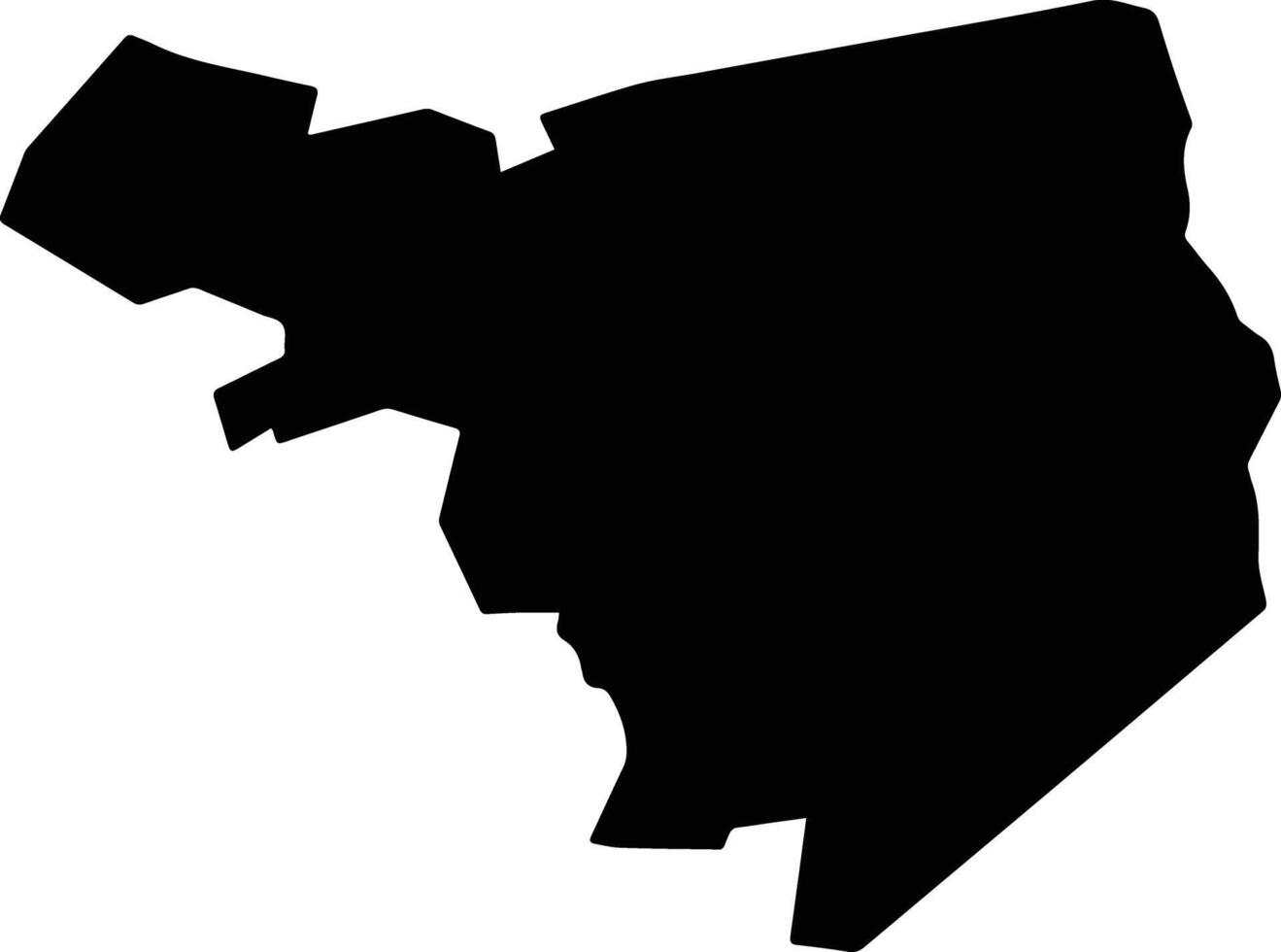 Pimenteiras Brazil silhouette map vector