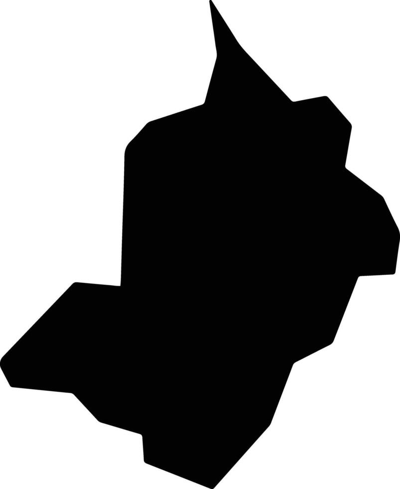 Pimenta Brazil silhouette map vector