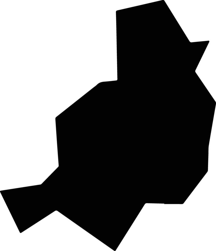 Pindorama Brazil silhouette map vector