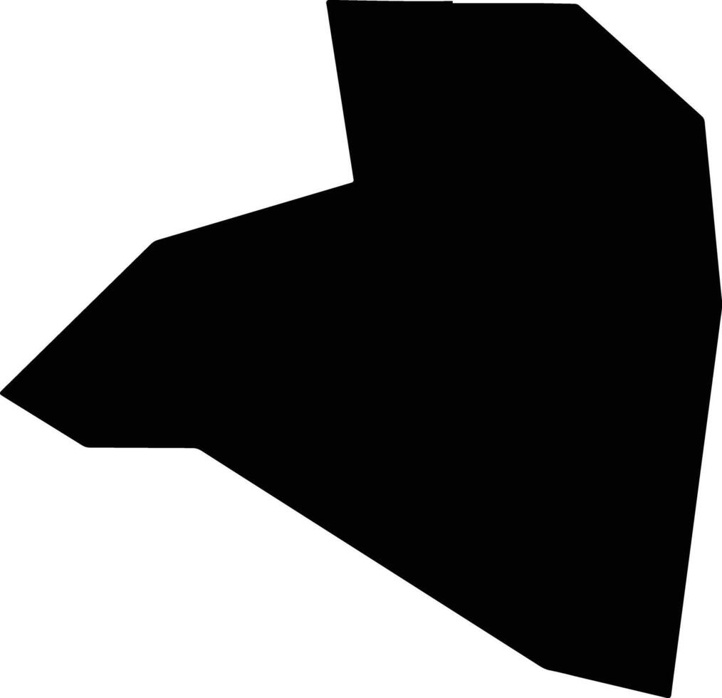 Pingbianmiaozuzizhixian China silhouette map vector