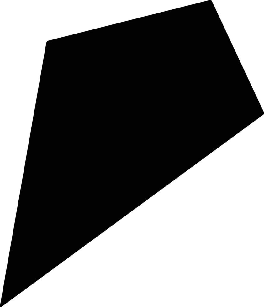 Pingdingshanshi China silhouette map vector
