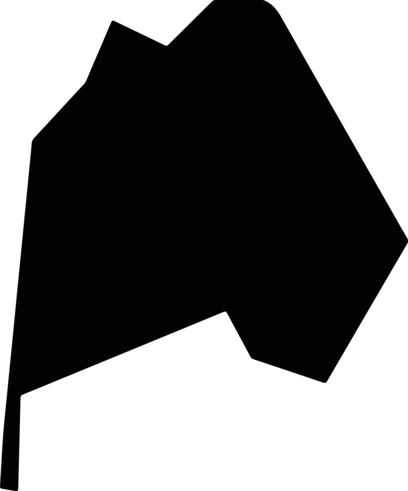 Pio XII Brazil silhouette map vector