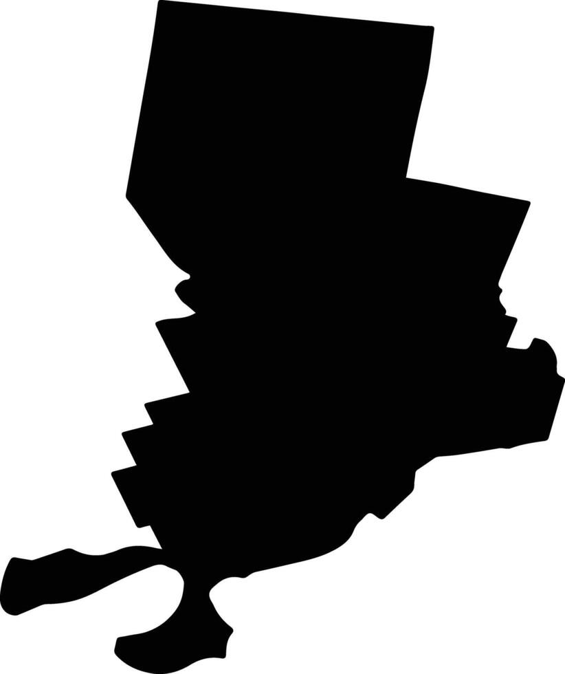 PISCU Romania silhouette map vector