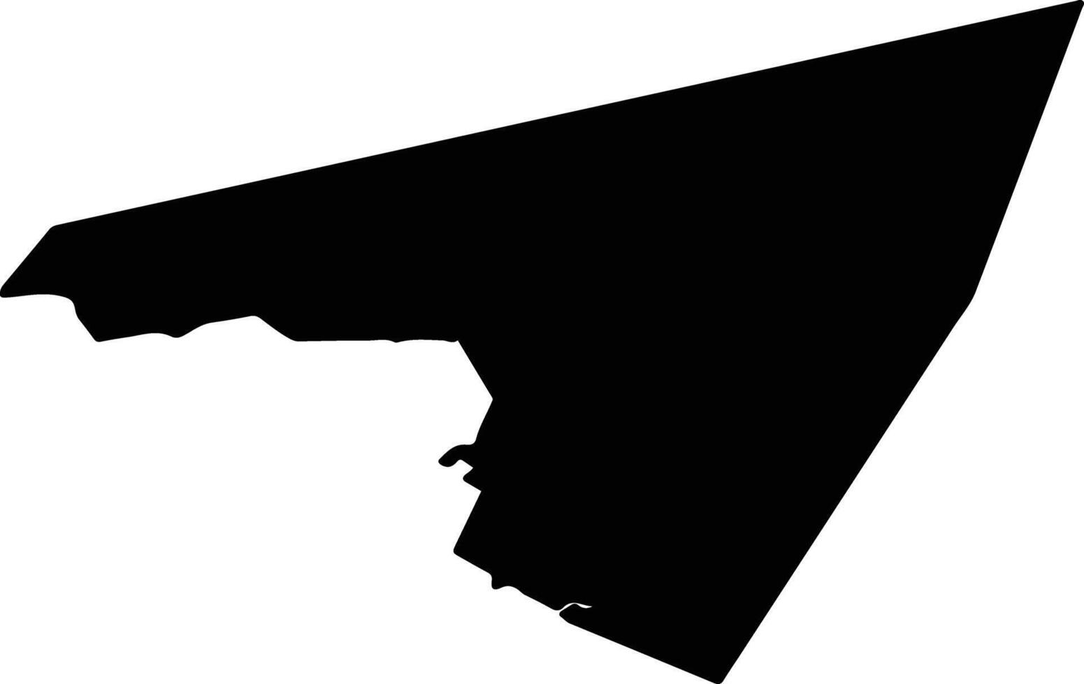 Pishchanka Ukraine silhouette map vector