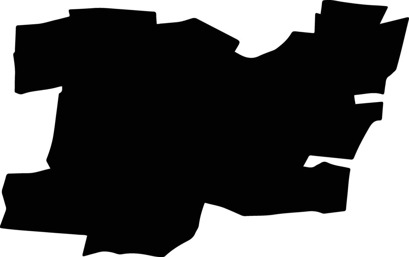 PLESOI Romania silhouette map vector