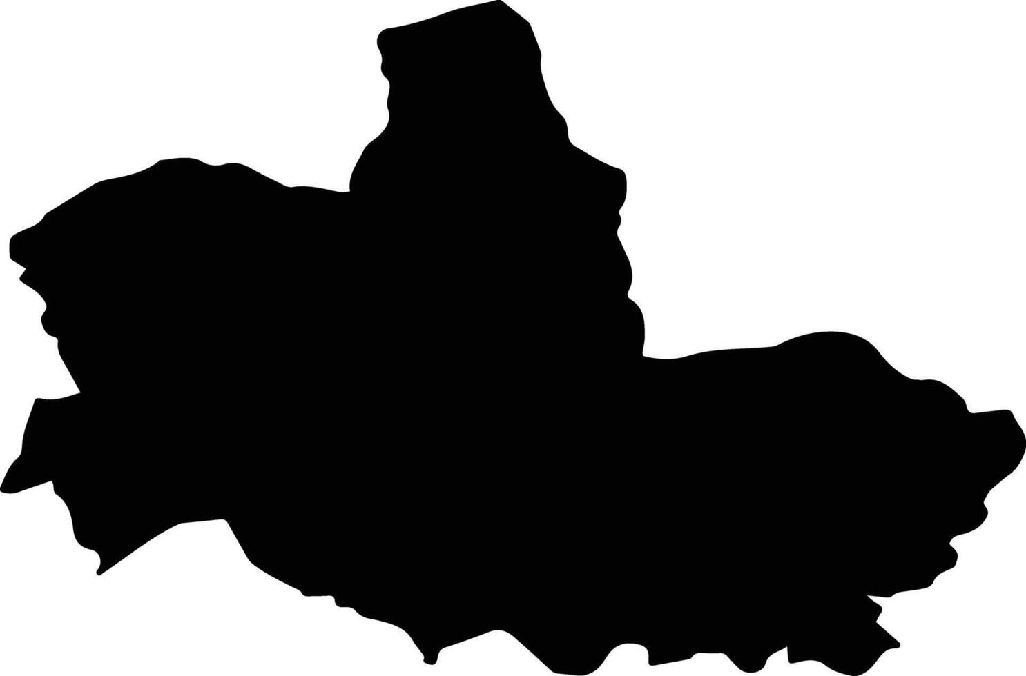 PLOPU Romania silhouette map vector