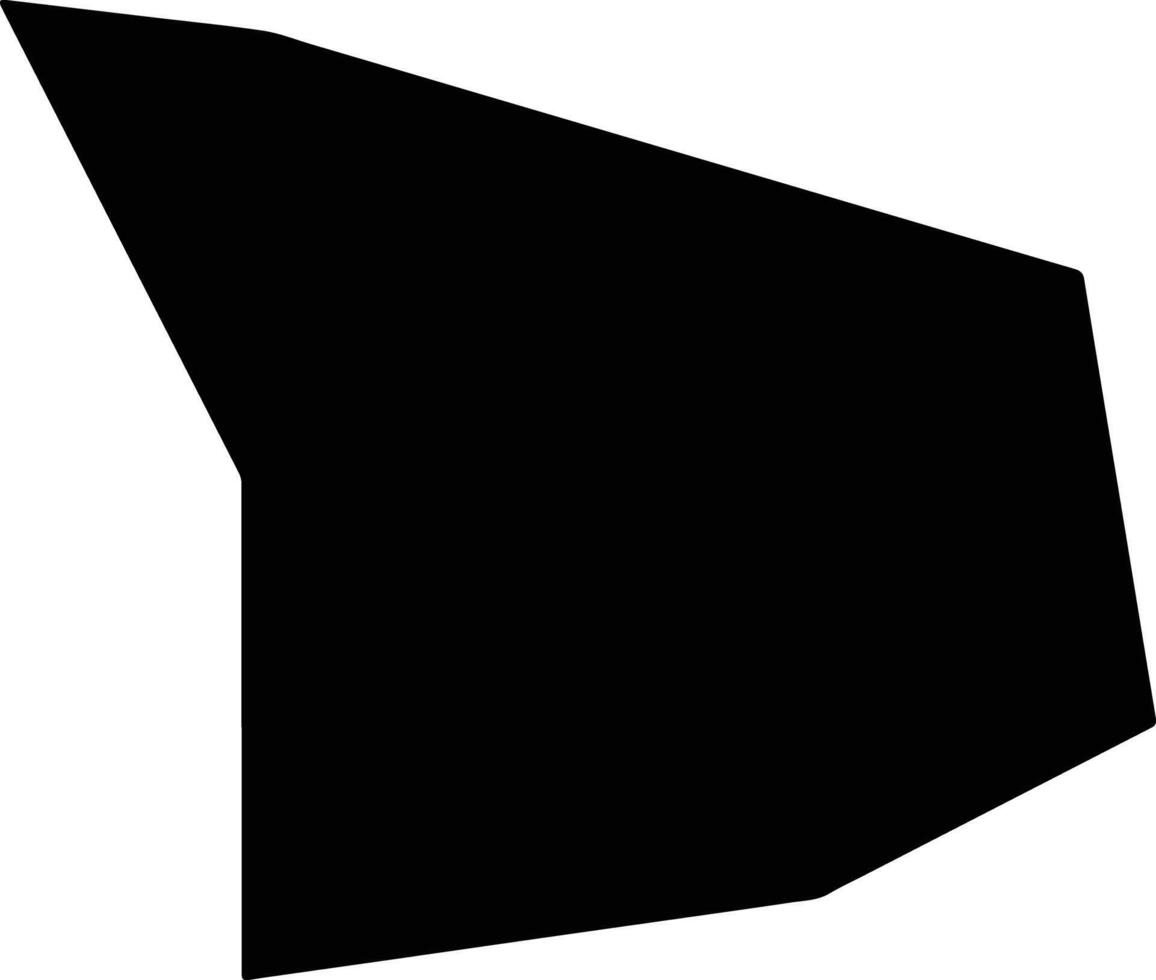 Porto de Mos Portugal silhouette map vector