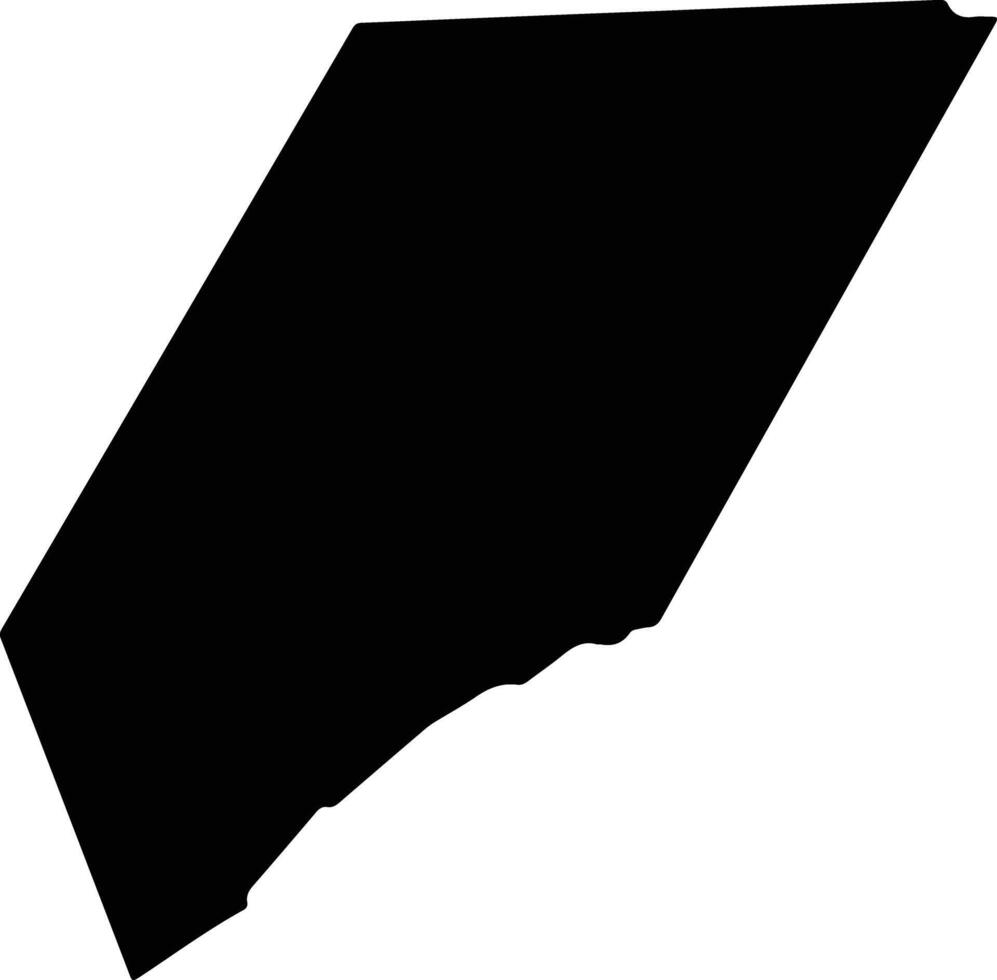 Porto Santo Portugal silhouette map vector