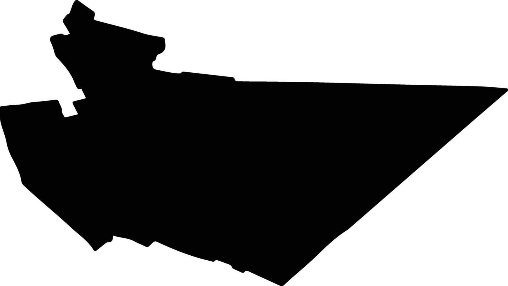 POSTA CALNAU Romania silhouette map vector