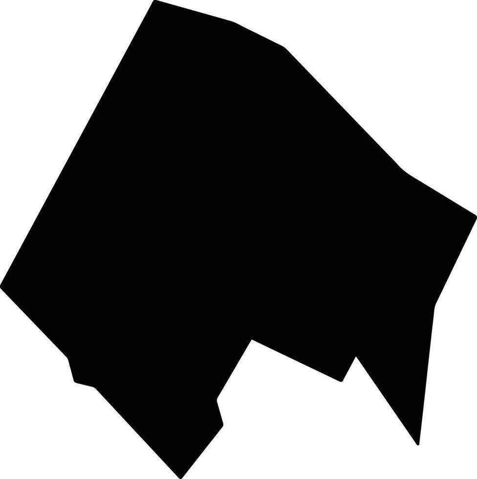 San Miguel Xoxtla Mexico silhouette map vector