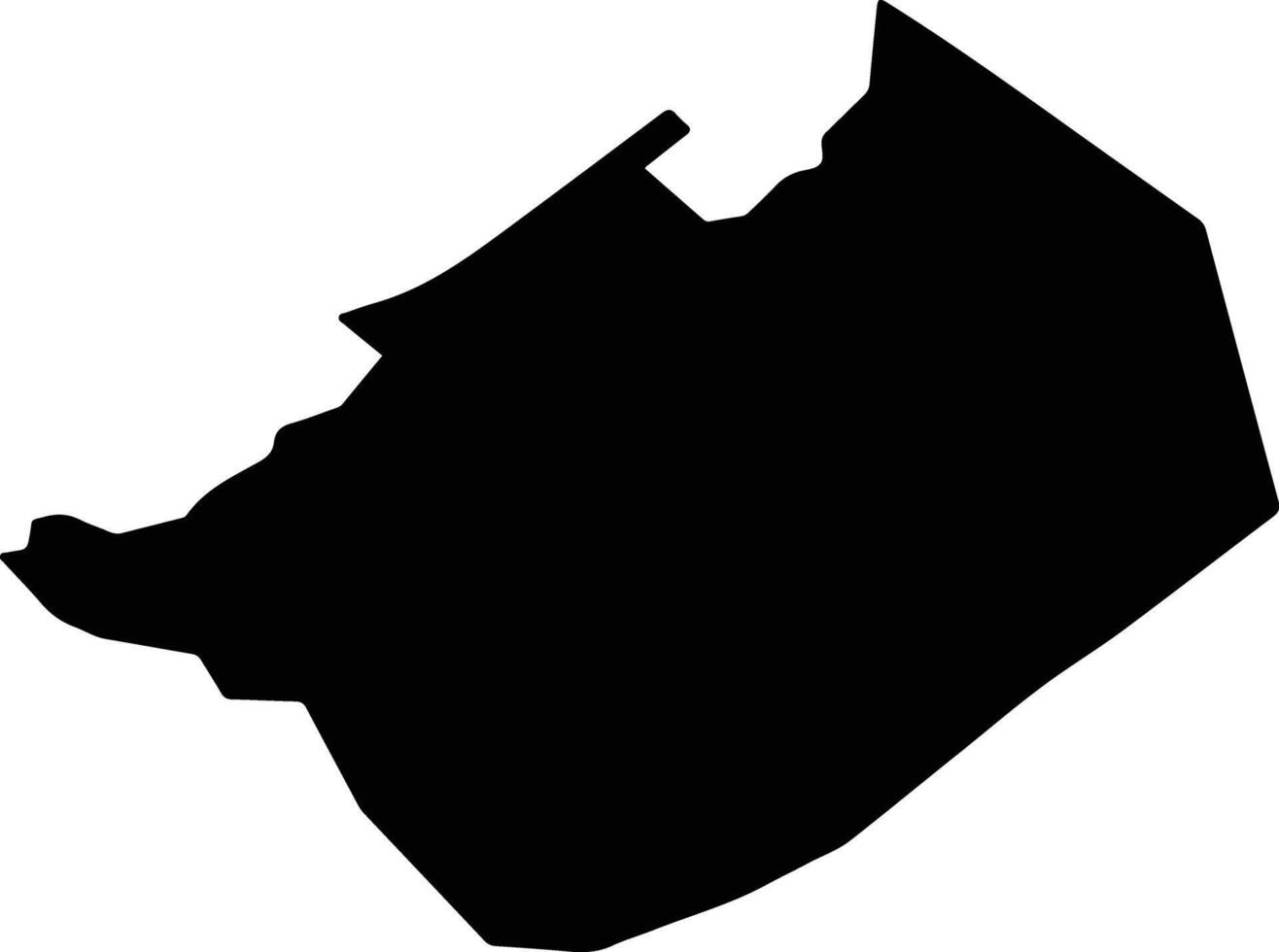 San Pedro Atoyac Mexico silhouette map vector