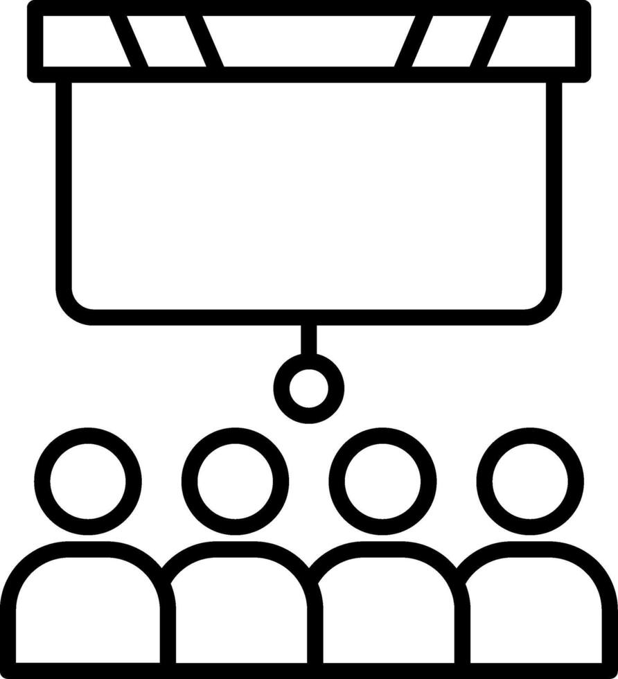 Primary Classroom Interior vector