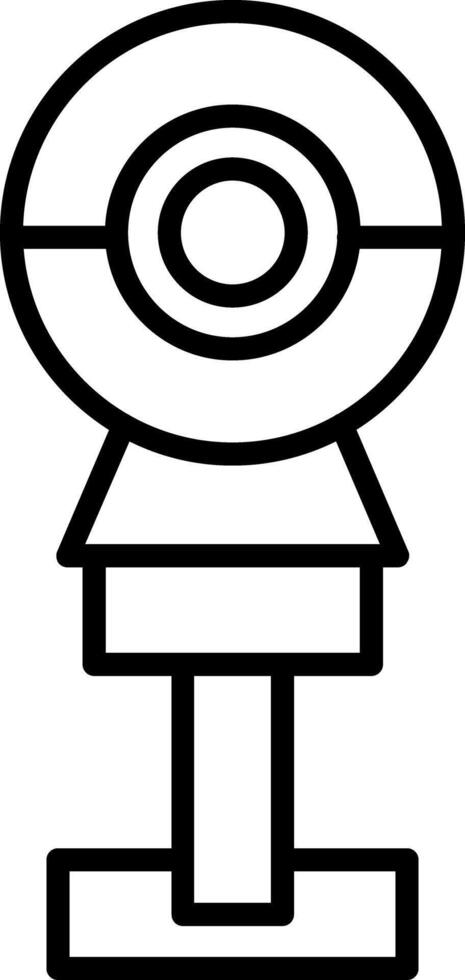 High Definition USB Webcam vector