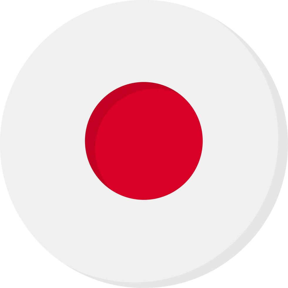 Flag of Japan vector