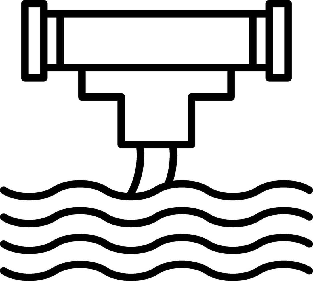 Wasting Clean Water Alert vector