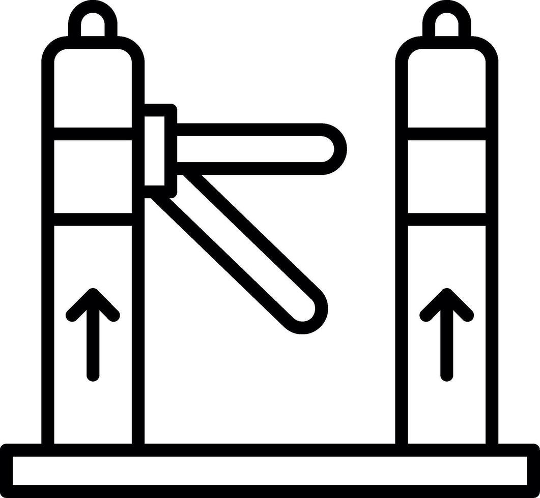 Street Level Subway Entrance vector