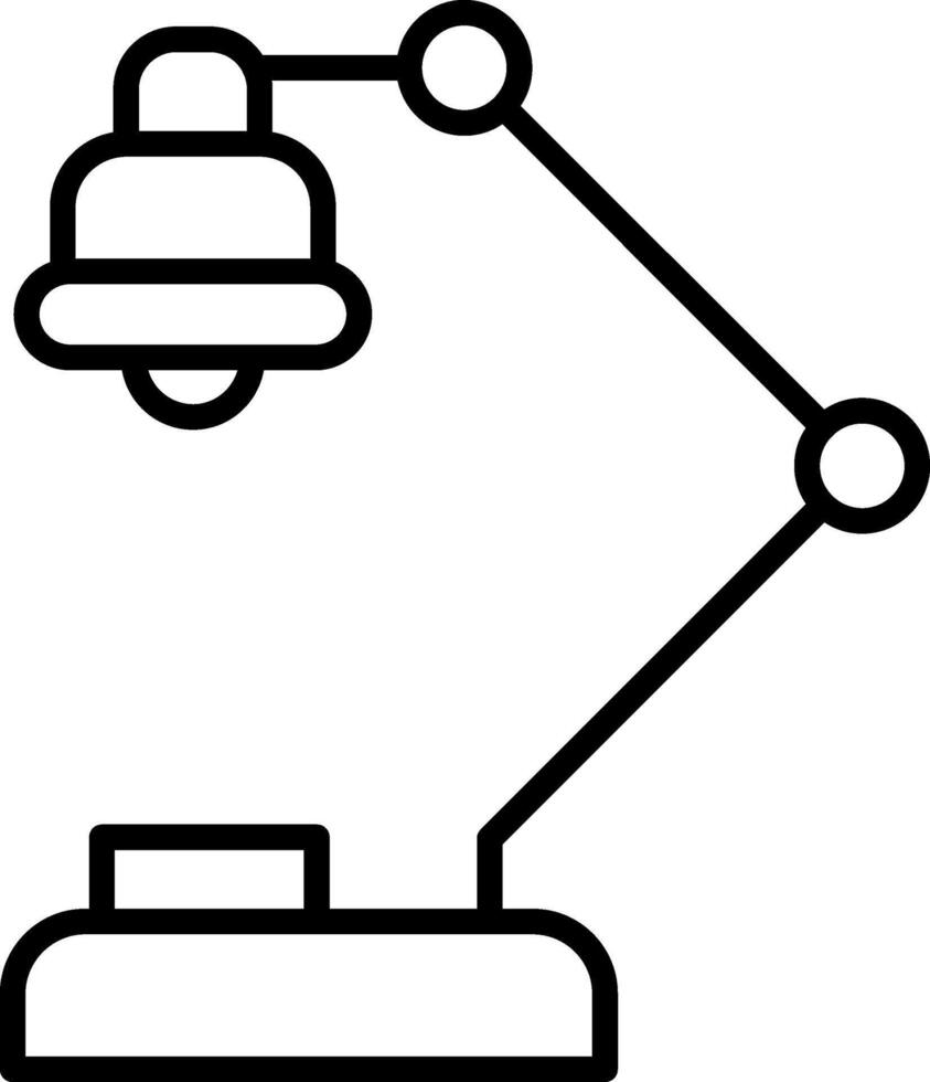 LED Desk Lamp vector