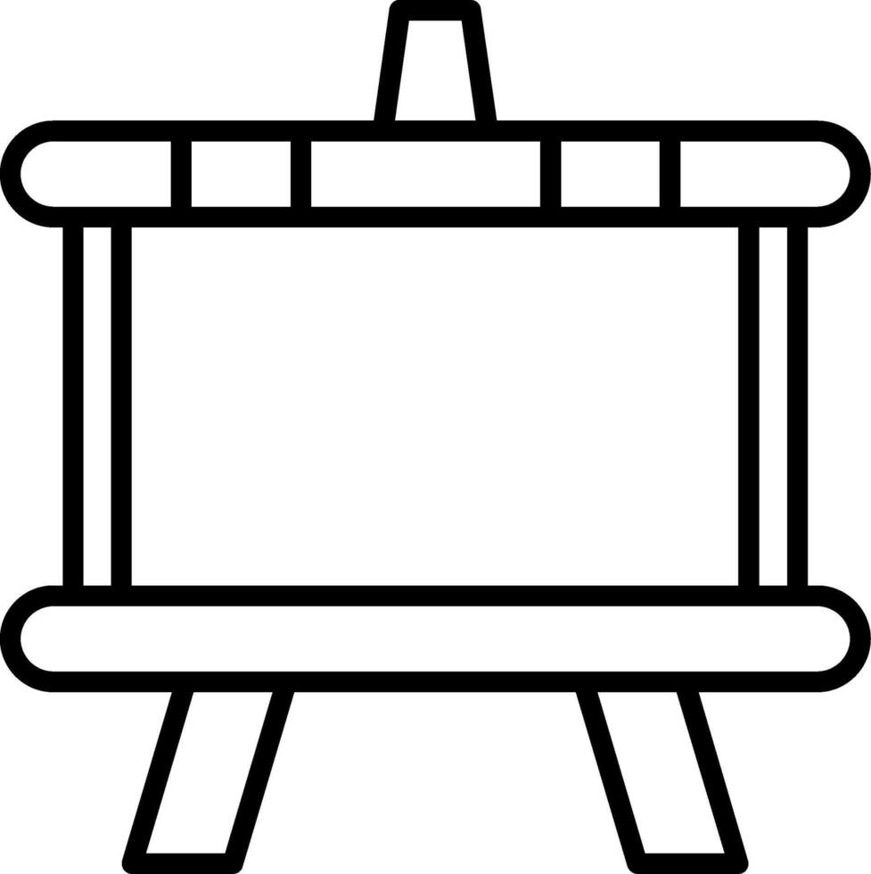 Magnetic Whiteboard Panel vector