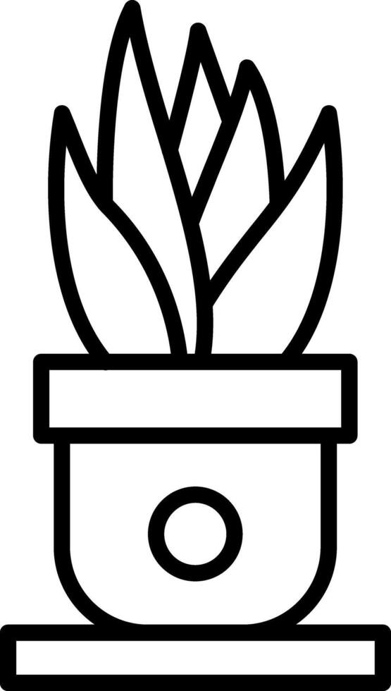 Decorative Office Plant vector