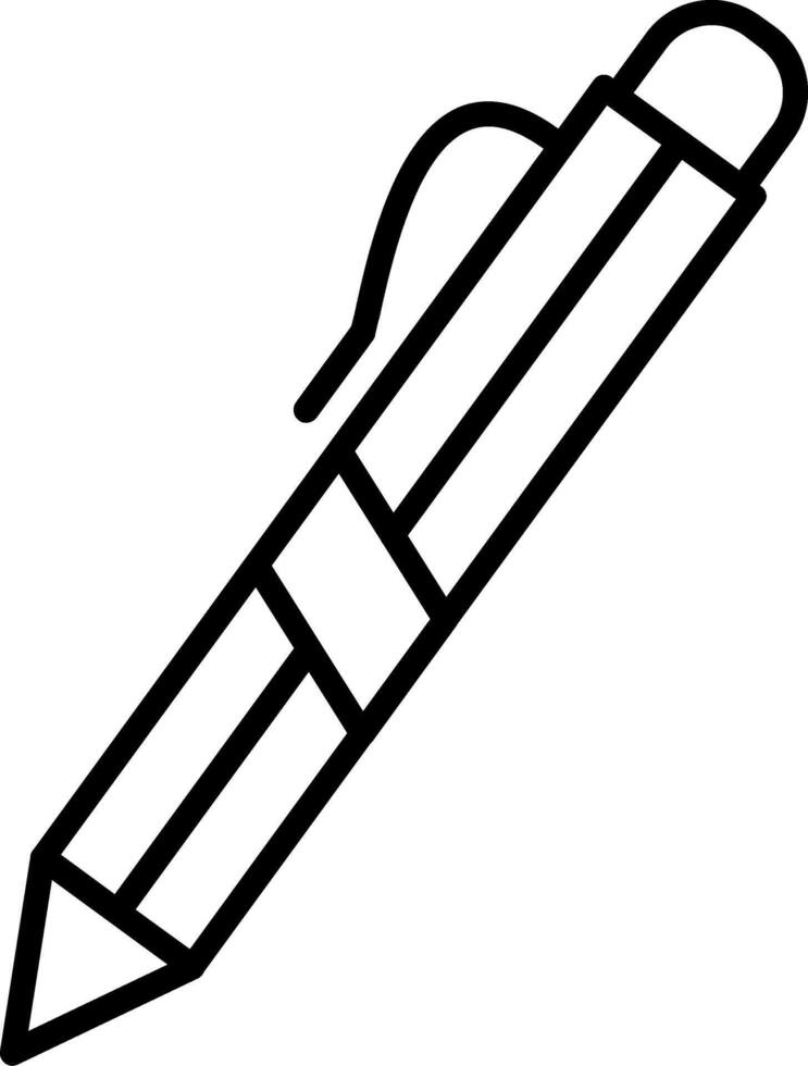 Ballpoint Writing Pen vector