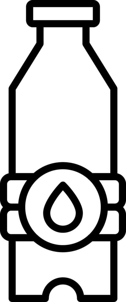 Refillable Water Bottle vector