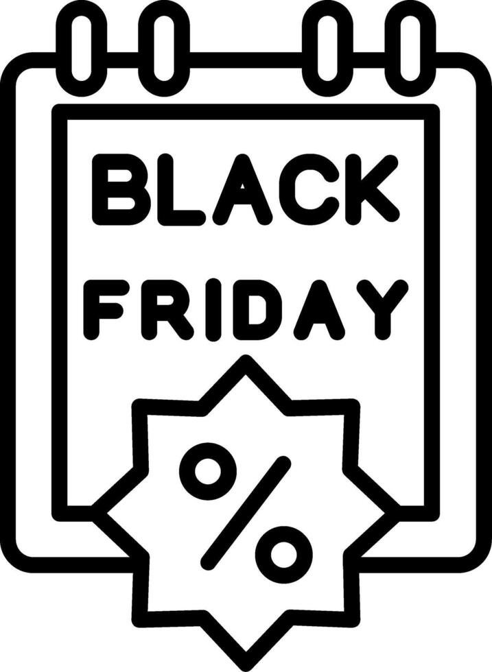 Black Friday Sale Graphic vector
