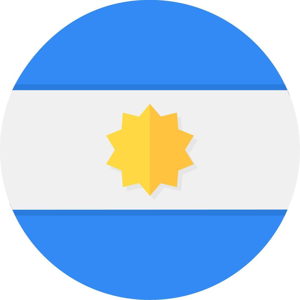 Flag of Argentina vector