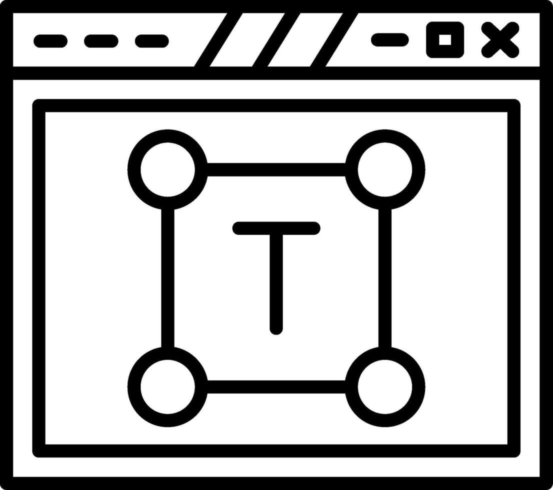 Clean Web Typography Style vector