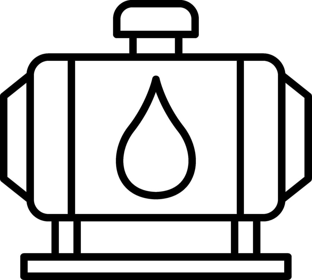 Mechanical Water Pump System vector
