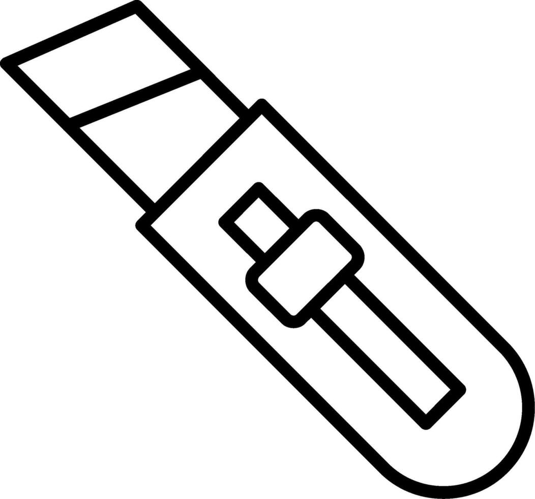 Safety Box Cutter Knife vector