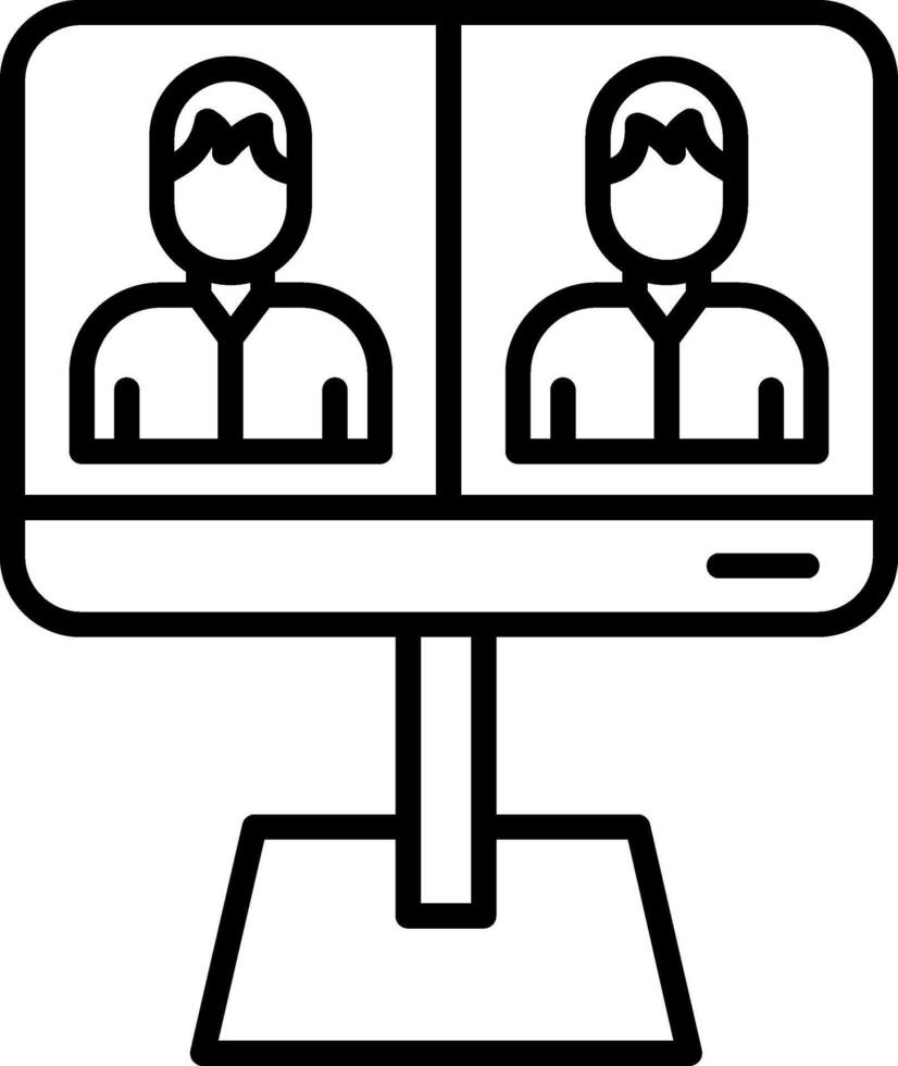 Group Audio Conference Call vector