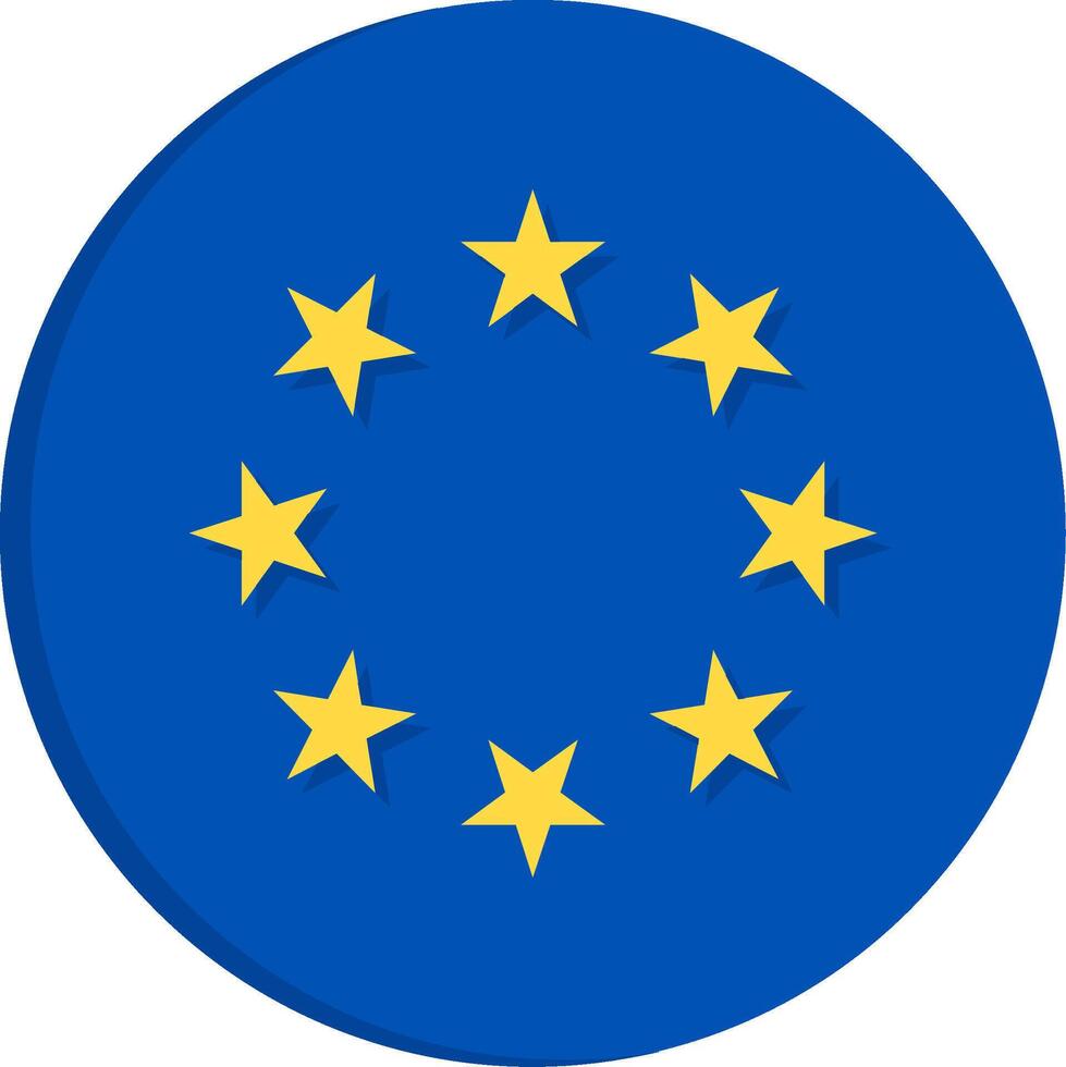 Flag of European Union vector