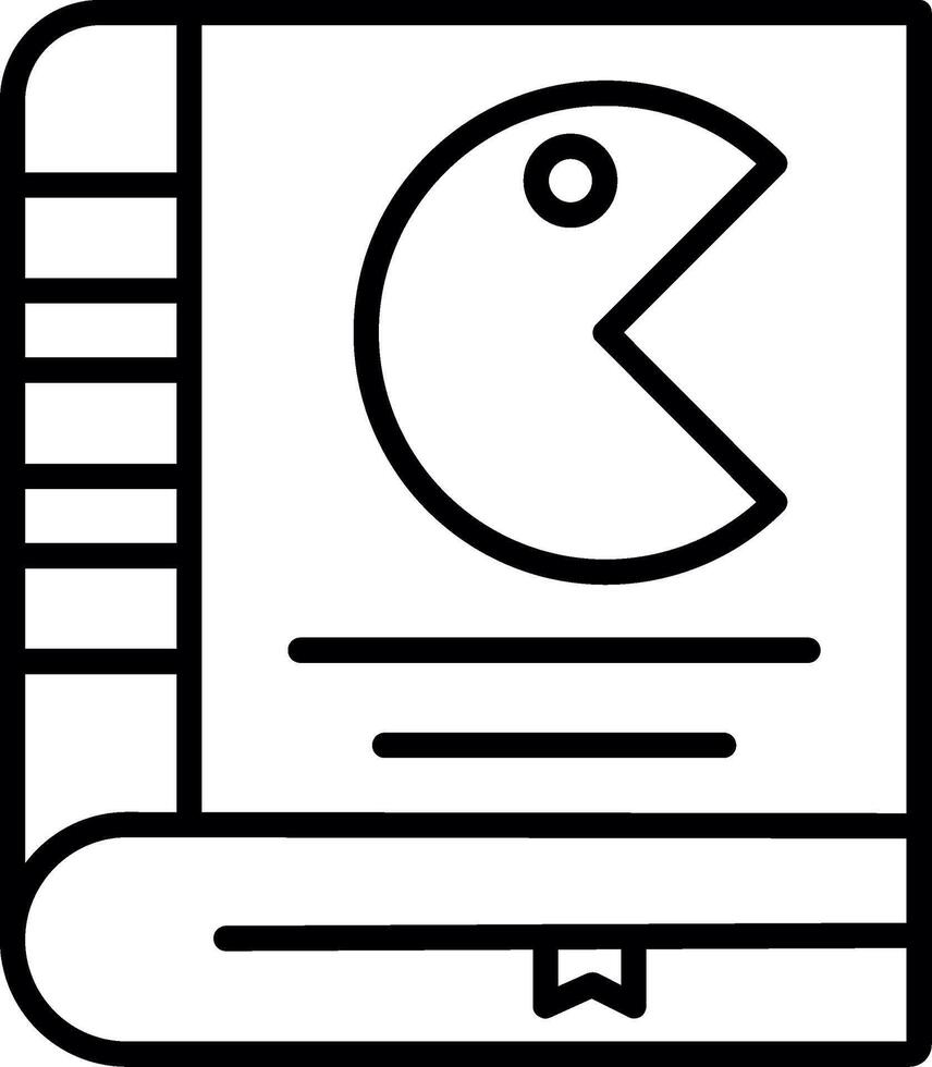 Printed Game Instruction Manual vector