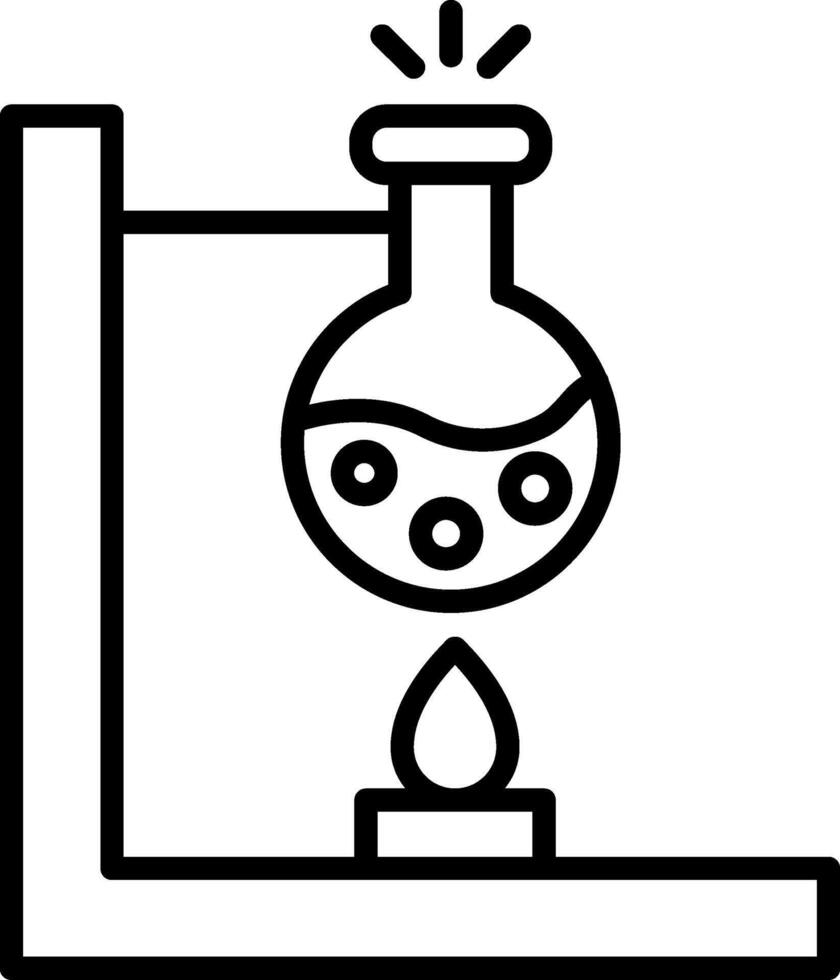 Laboratory Bunsen Burner vector