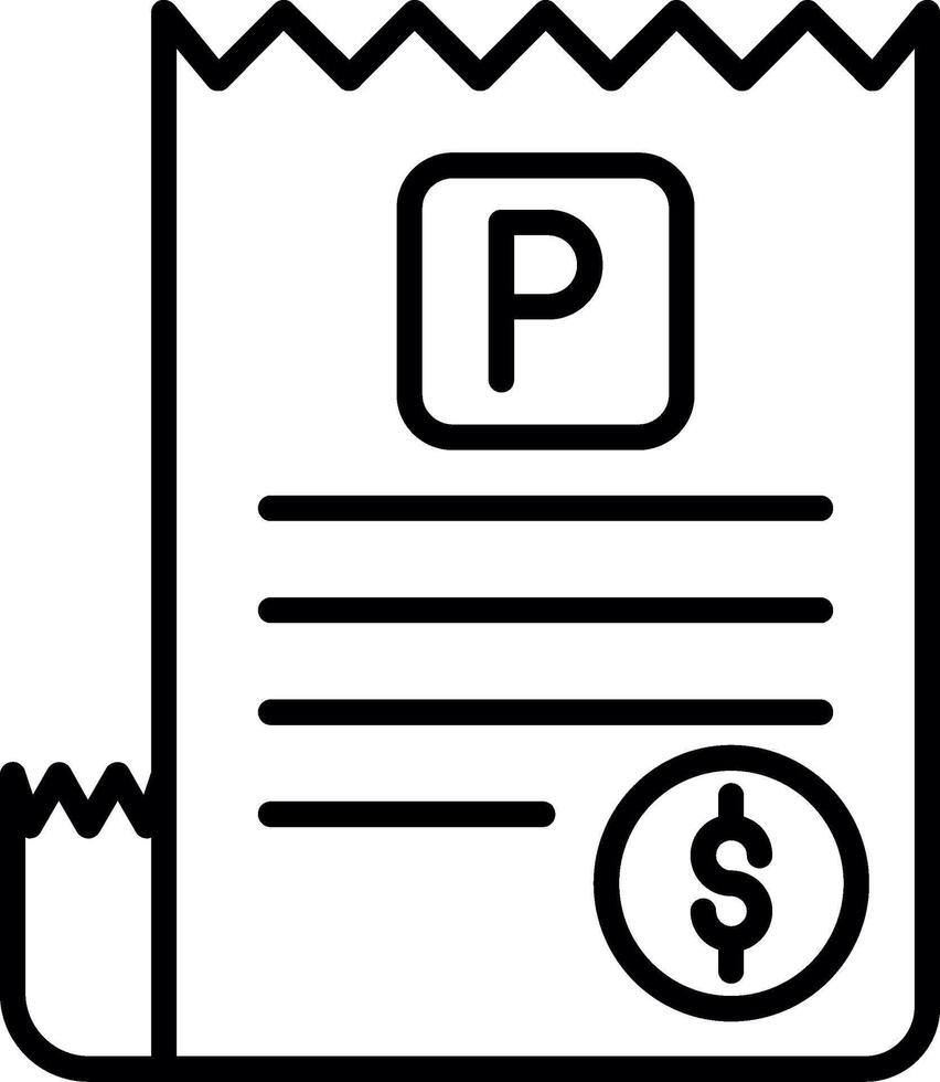 Airport Parking Ticket Machine vector