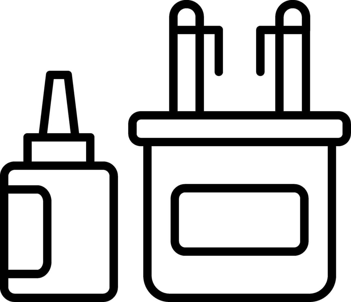 Variety Art Supply Set vector