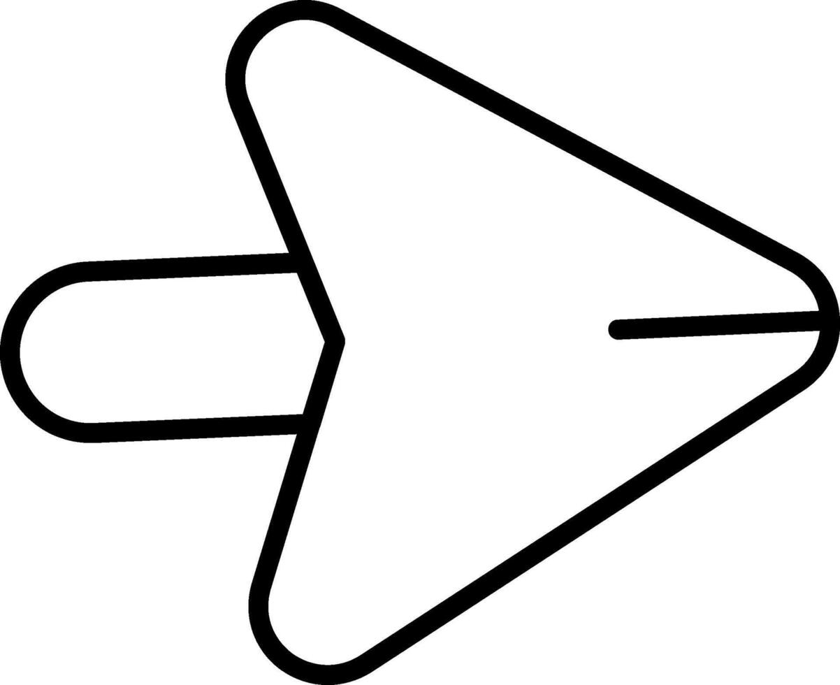 Go Forward Button vector