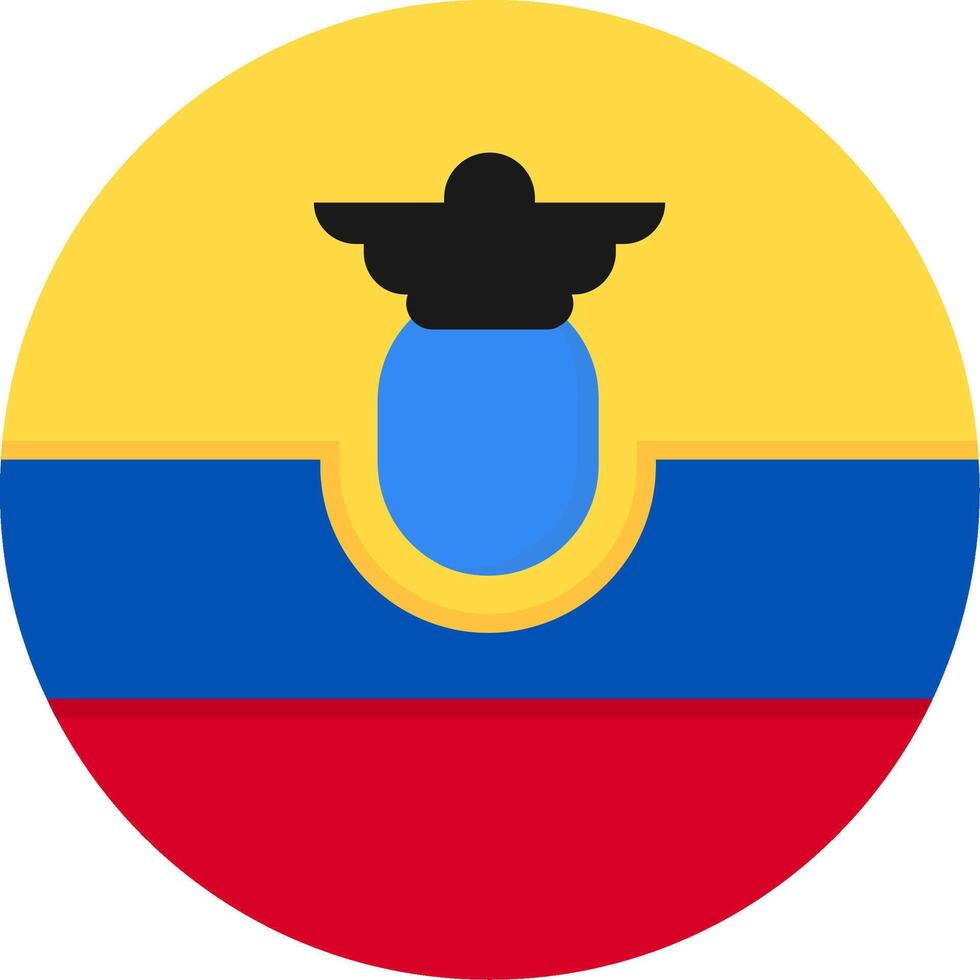 Flag of Ecuador vector
