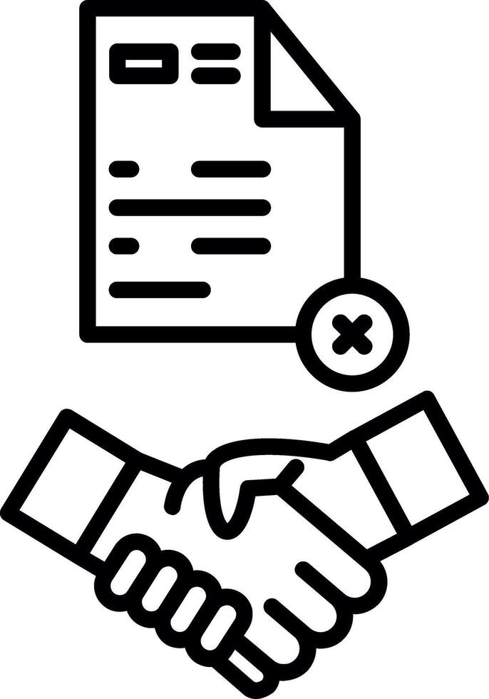 Mutual Freelance Contract Termination vector