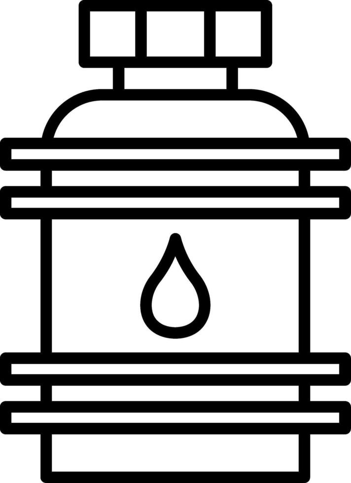 Portable Rainwater Storage Barrel vector
