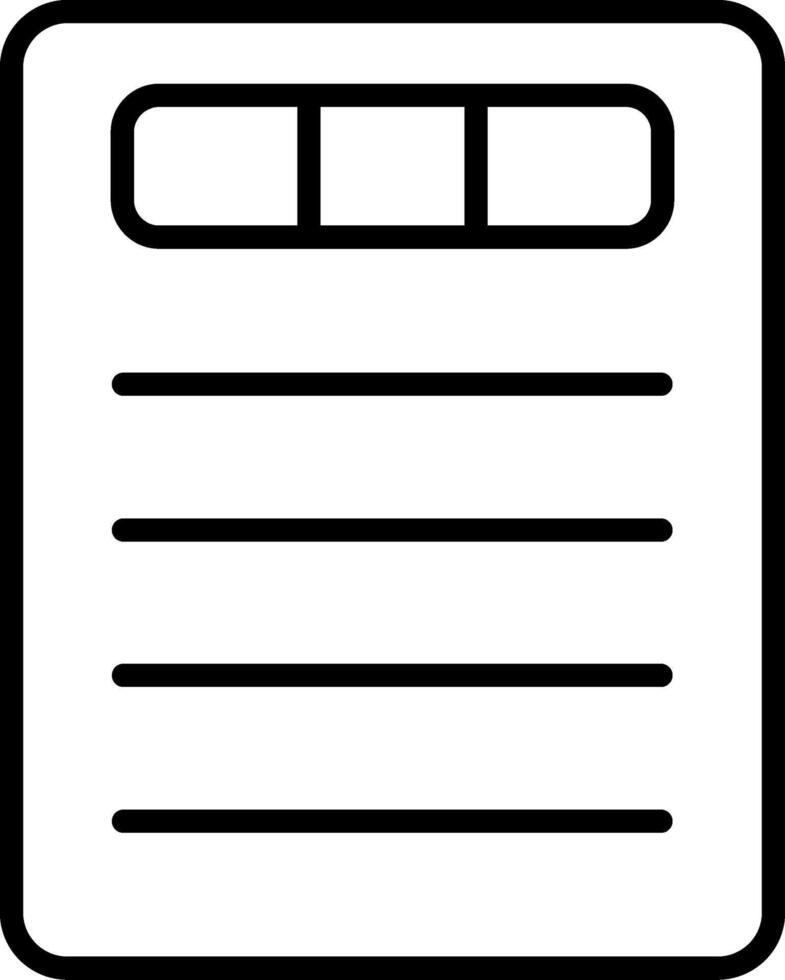 White Copy Paper vector