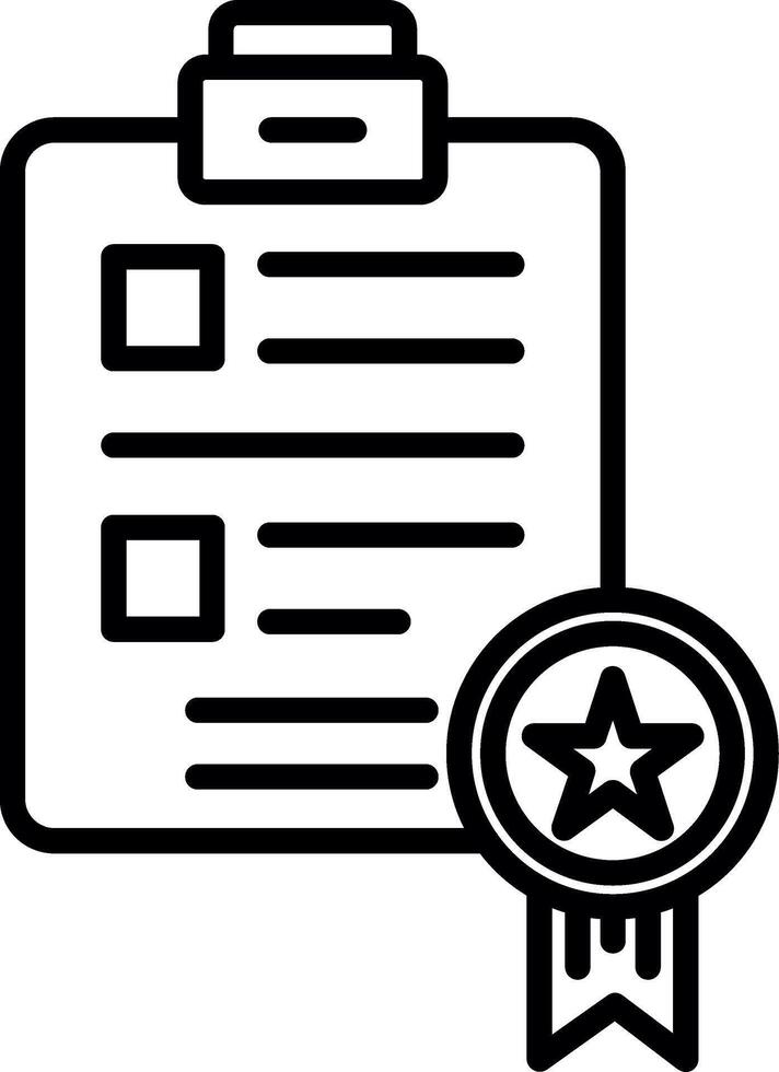 Complete Client Project Outline vector