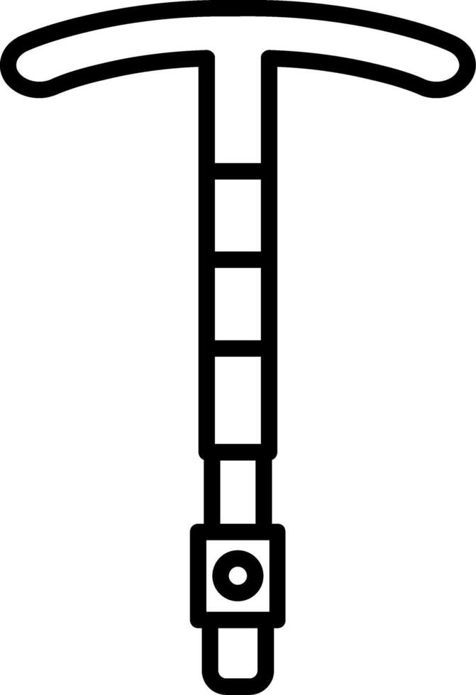 Deep Socket Spark Wrench vector