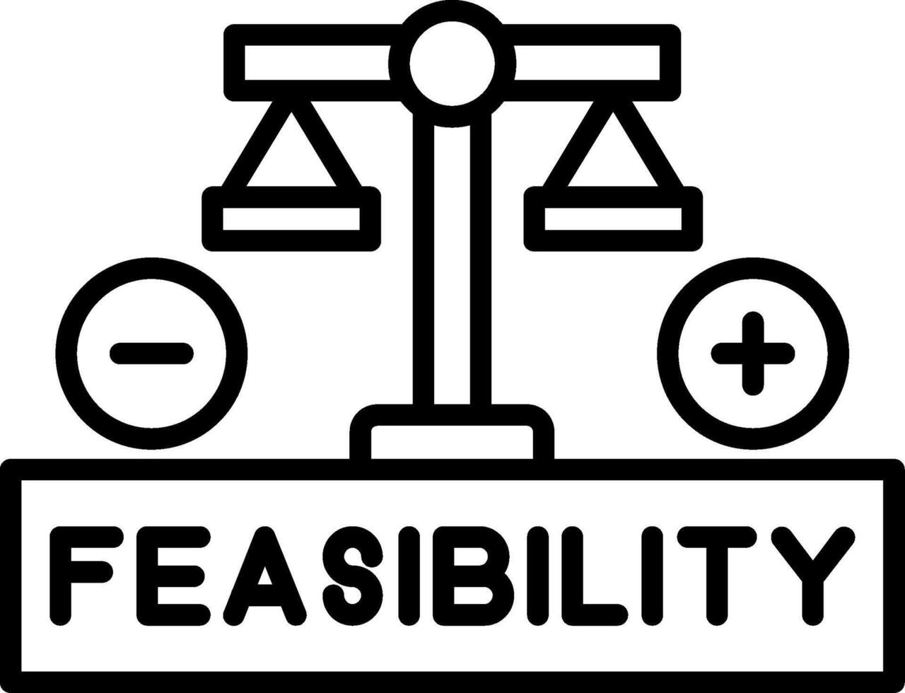 Economic Feasibility Risk Report vector