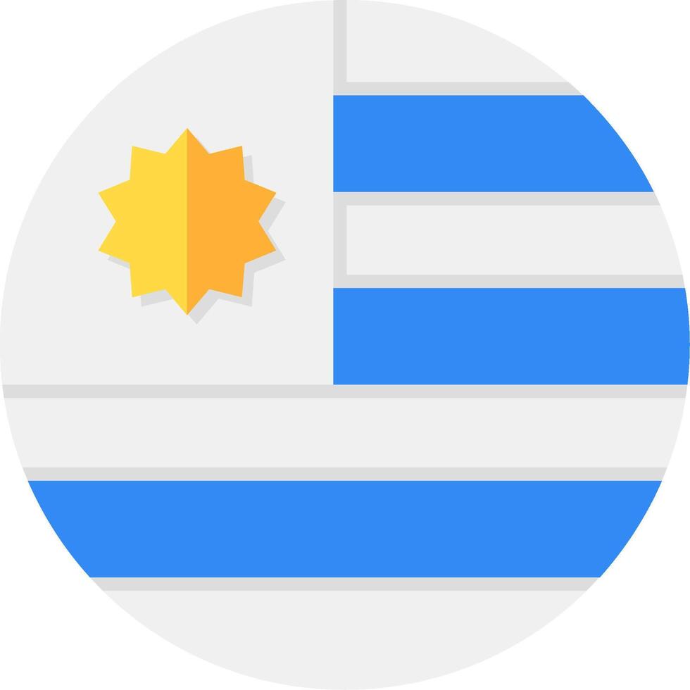 Flag of Uruguay vector