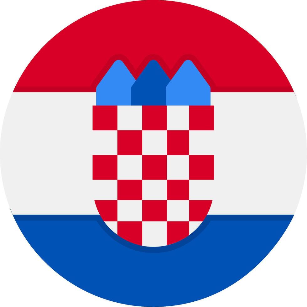 Flag of Croatia vector