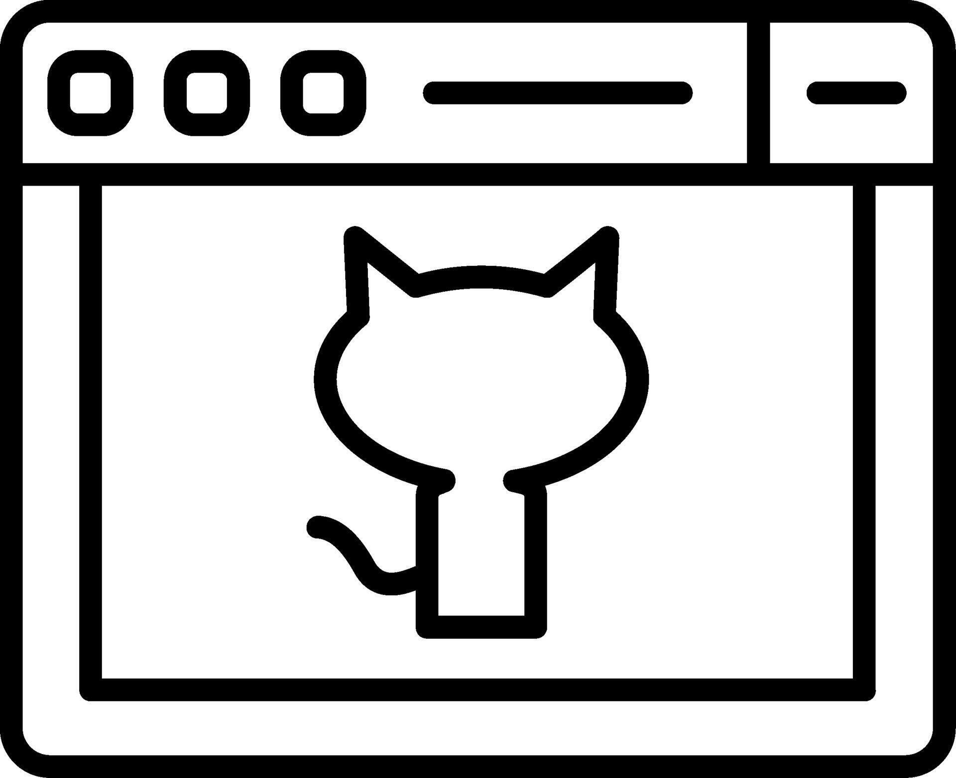 GitHub Repository Icon 67204134 Vector Art at Vecteezy