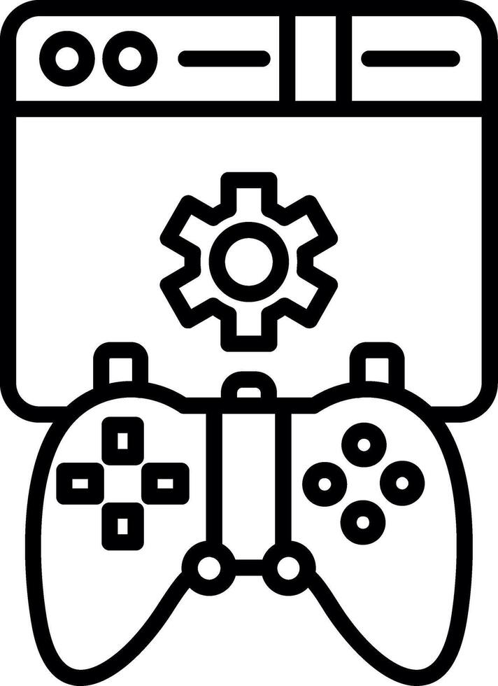 Creative Game Design Process vector