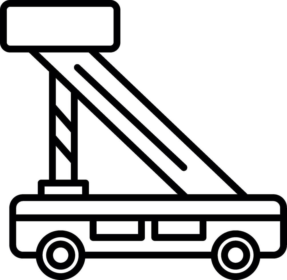 Aircraft Disembarkation Procedure vector