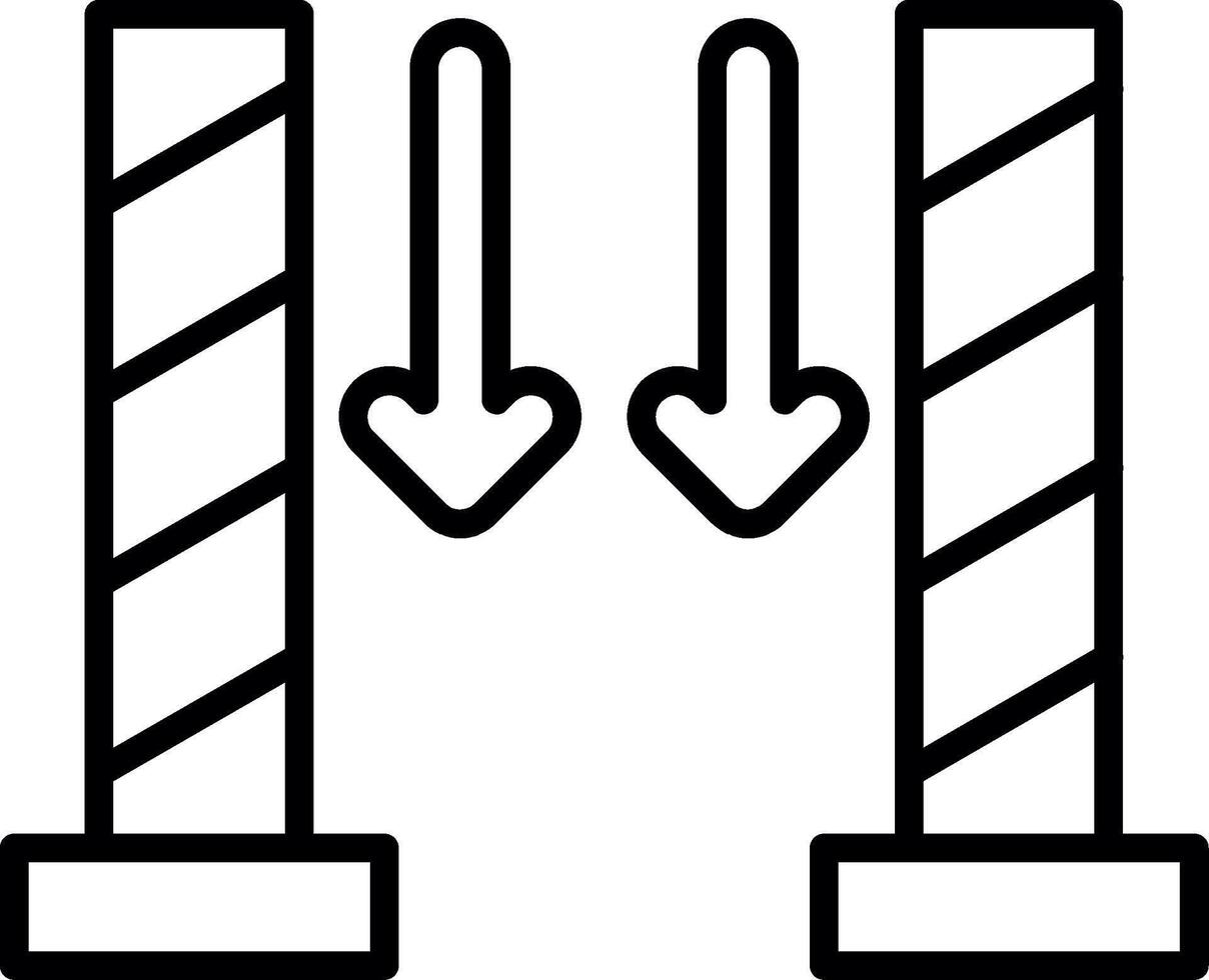Platform Mind the Gap Warning vector